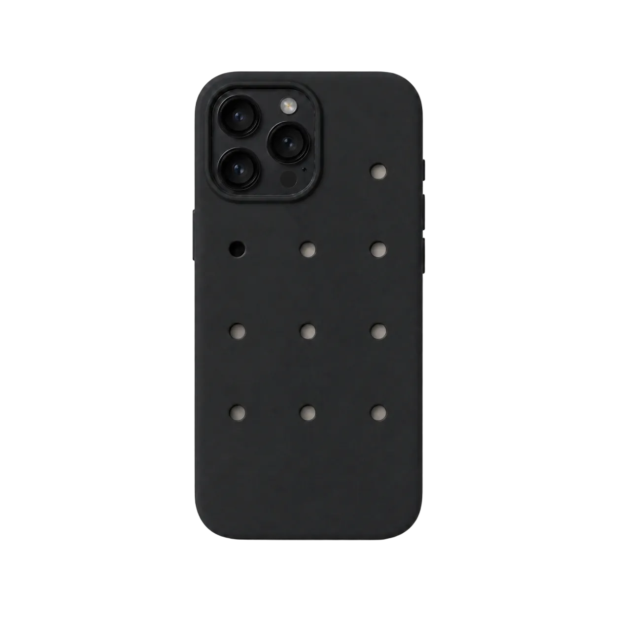 Black crocs phone case
