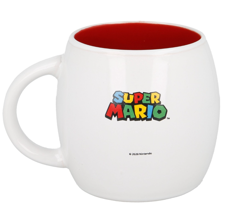 STOR Super Mario Globe Ceramic Mug — 380ml | In Gift Box
