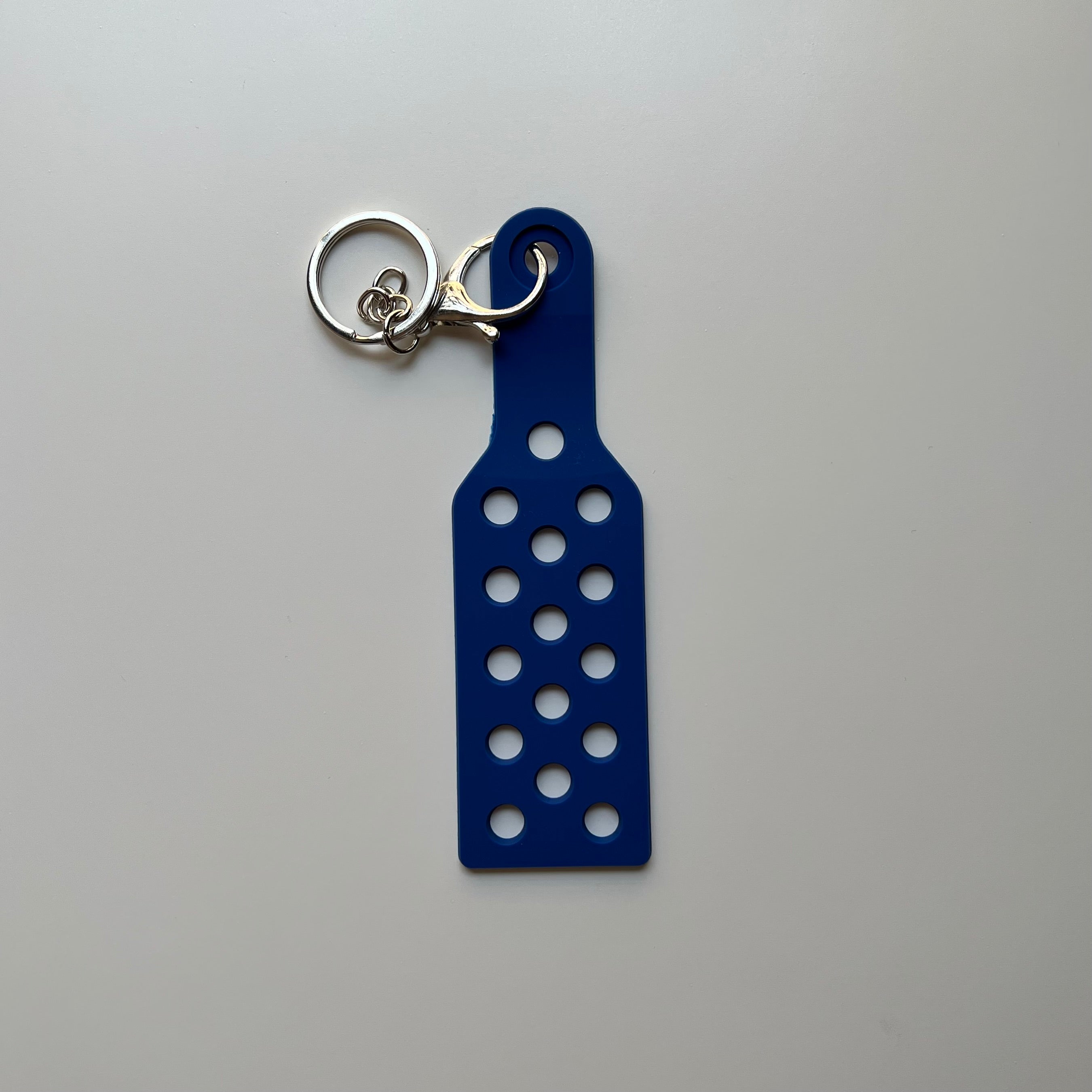 Dark blue keychain