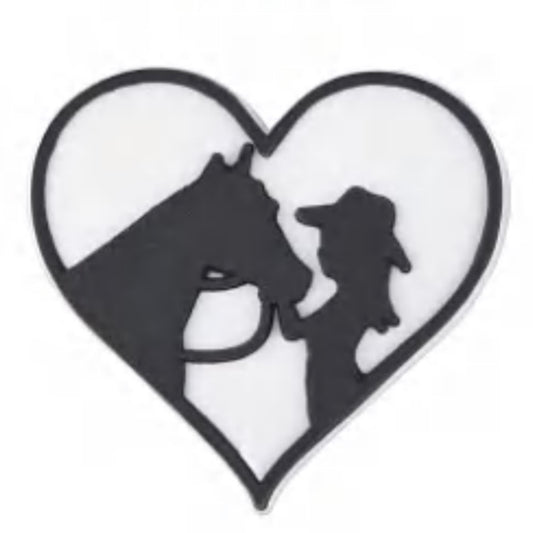 Girl with horse