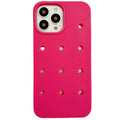 Dark pink phone case