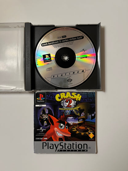 Crash bandicoot 2  ( platinum )- PS1