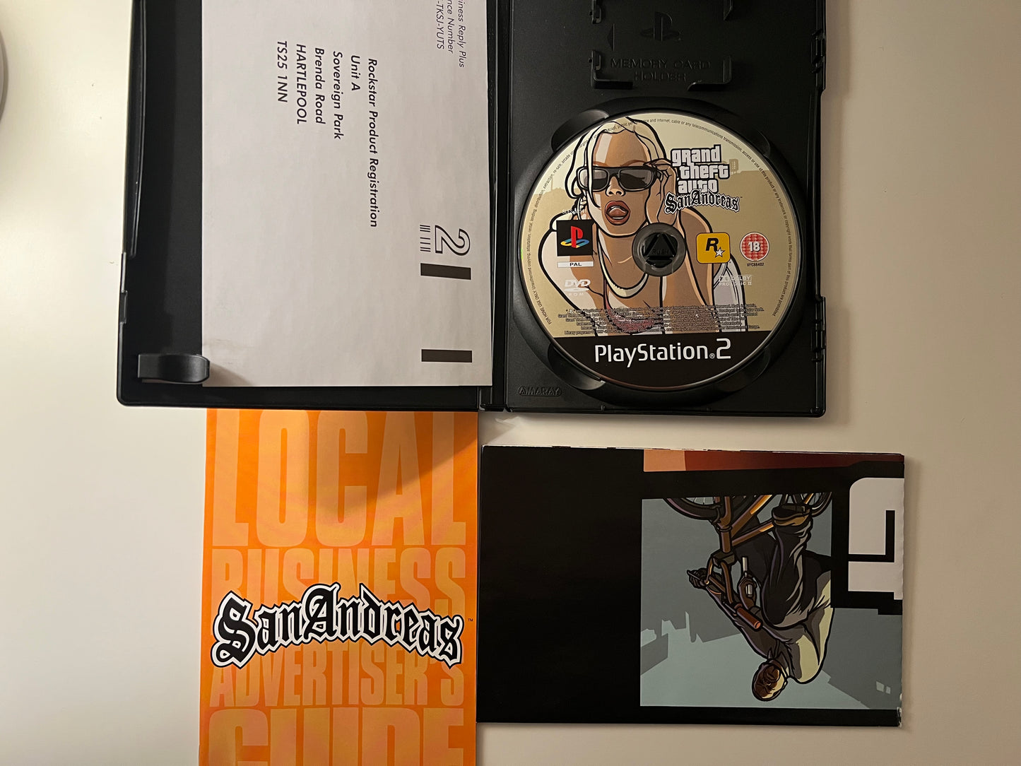 Grand theft auto San Andreas - PS2
