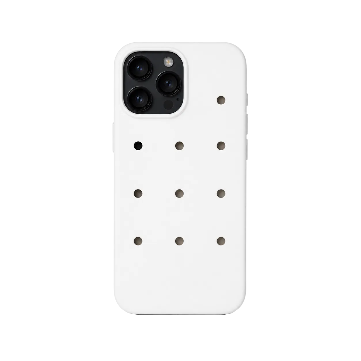White crocs phone case