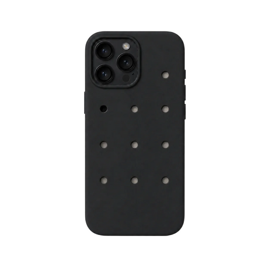 Black crocs phone case
