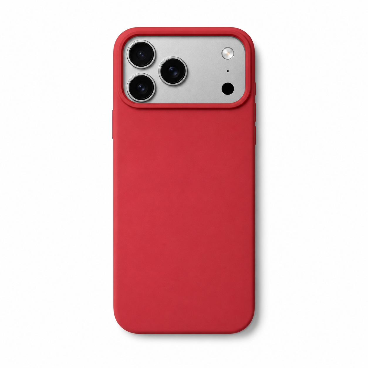 Dark red phone case