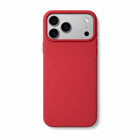 Dark red phone case