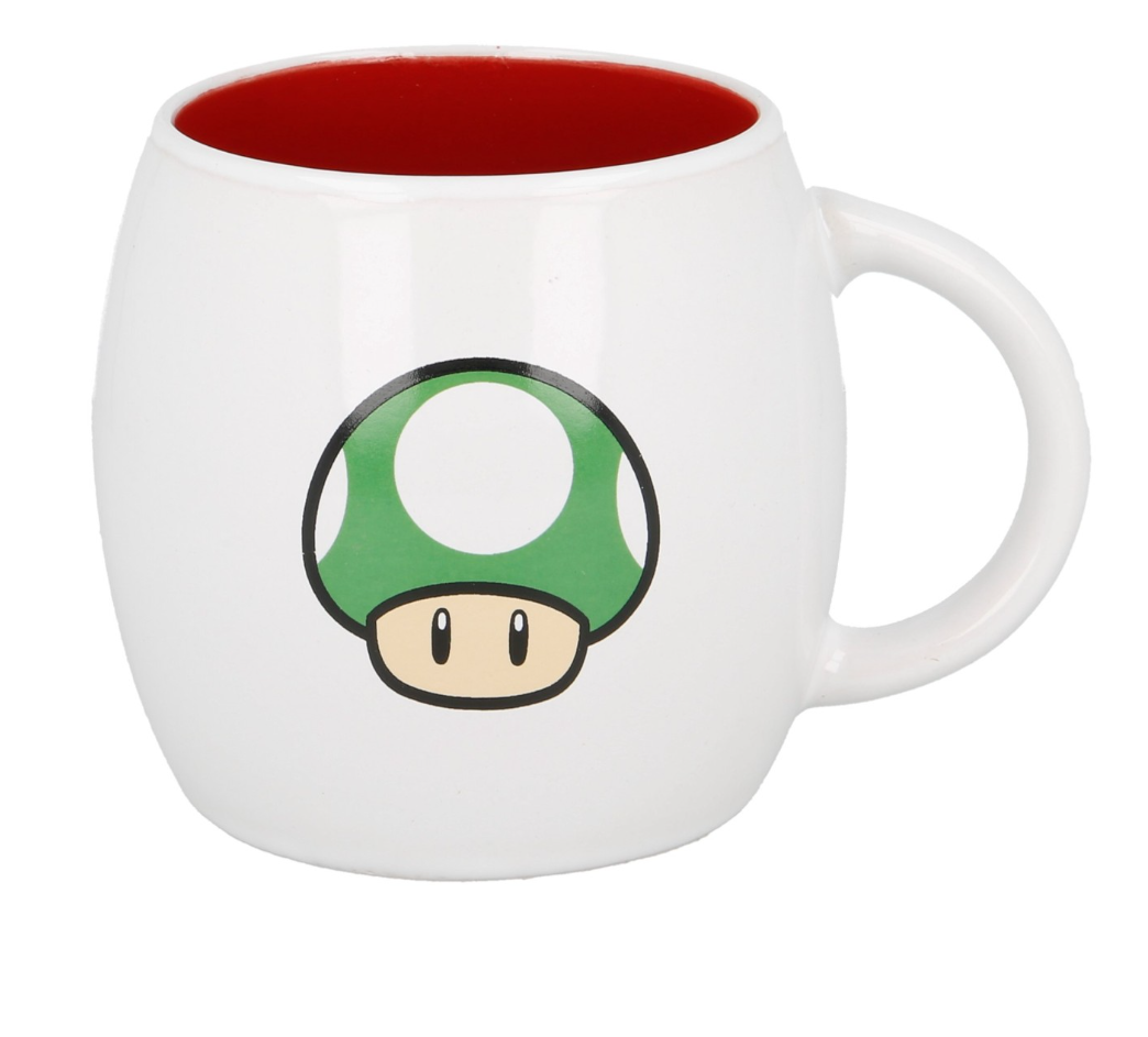 STOR Super Mario Globe Ceramic Mug — 380ml | In Gift Box