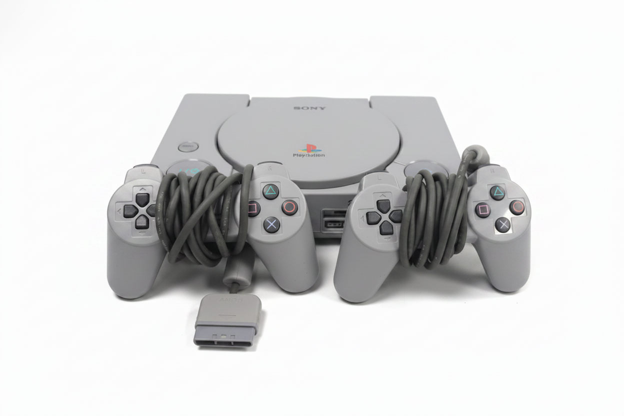 PlayStation 1 with box (PAL)